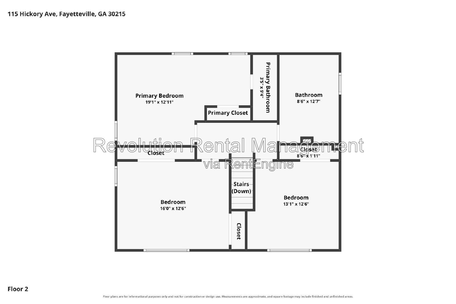 1,728 Sq Ft Two-Story Home in Deep Forest Subdivision — Hardwoods, Fireplace & Two Garages property image
