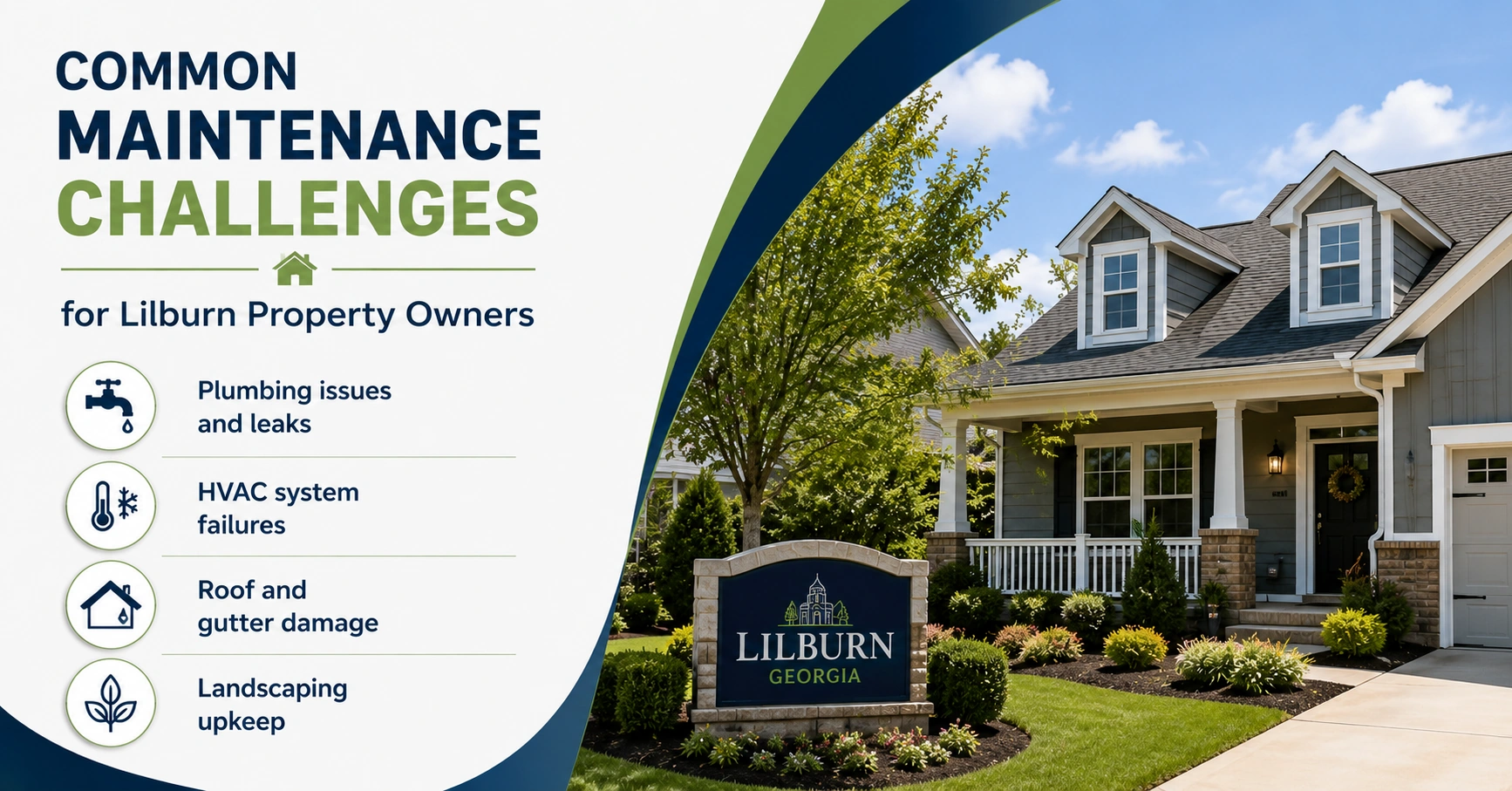 Common Maintenance Challenges for Lilburn Property Owners