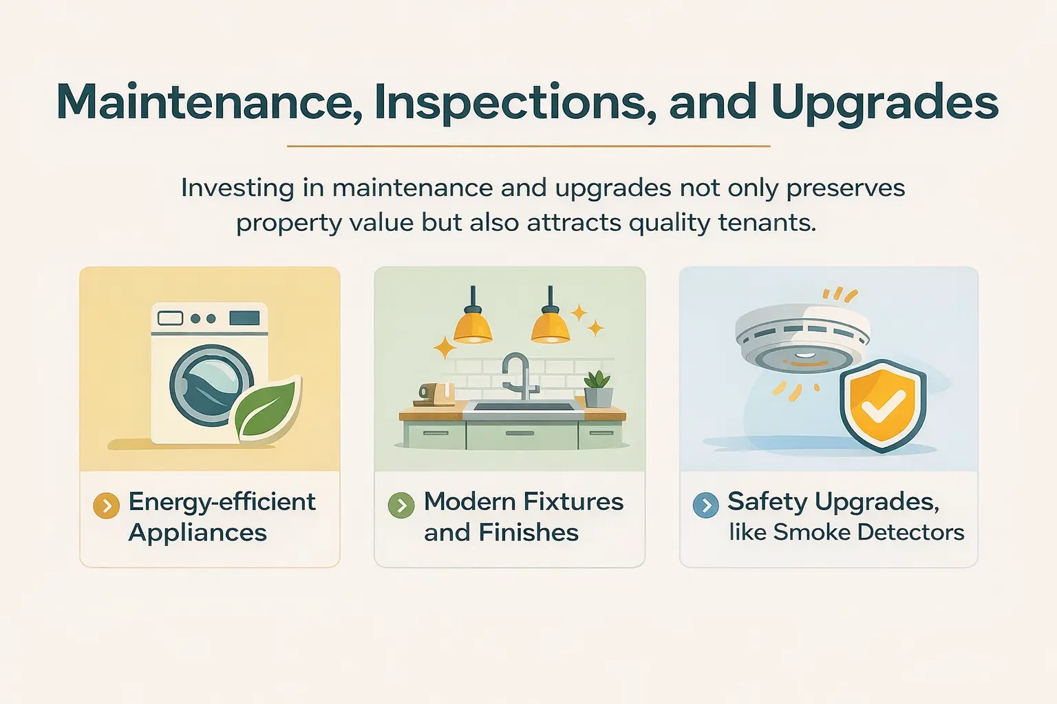 Maintenance Inspections and Upgrades