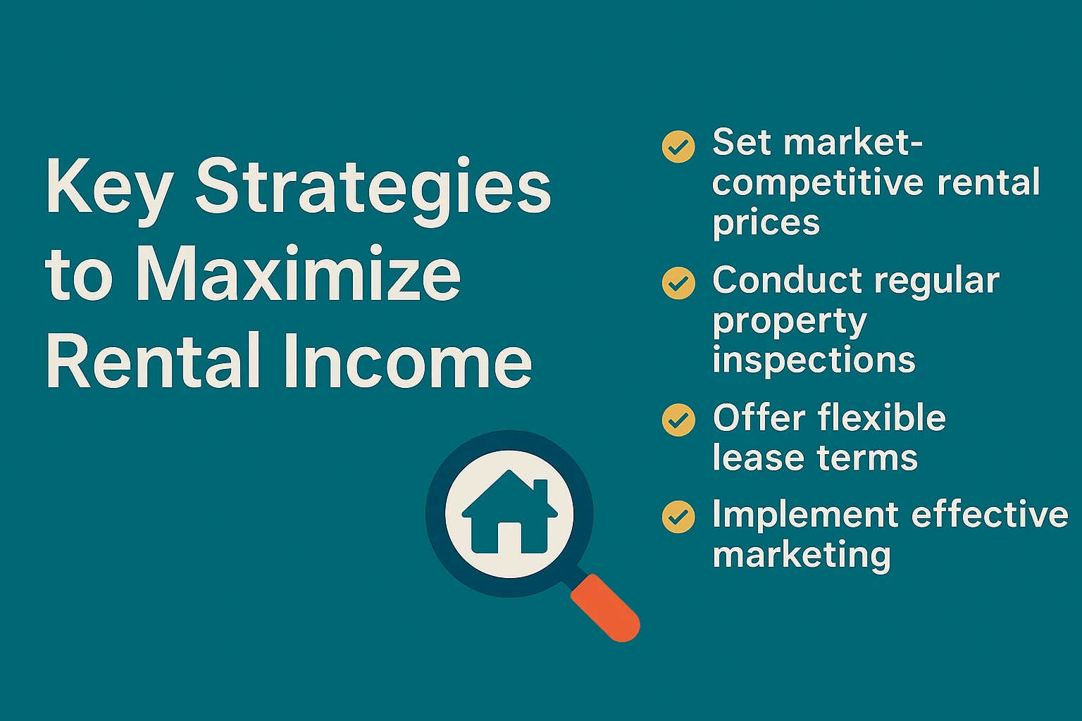 Strategies to Maximize Rental Income