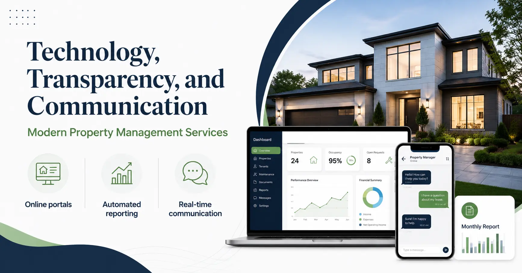 Technology, Transparency, and Communication: Modern Property Management Services