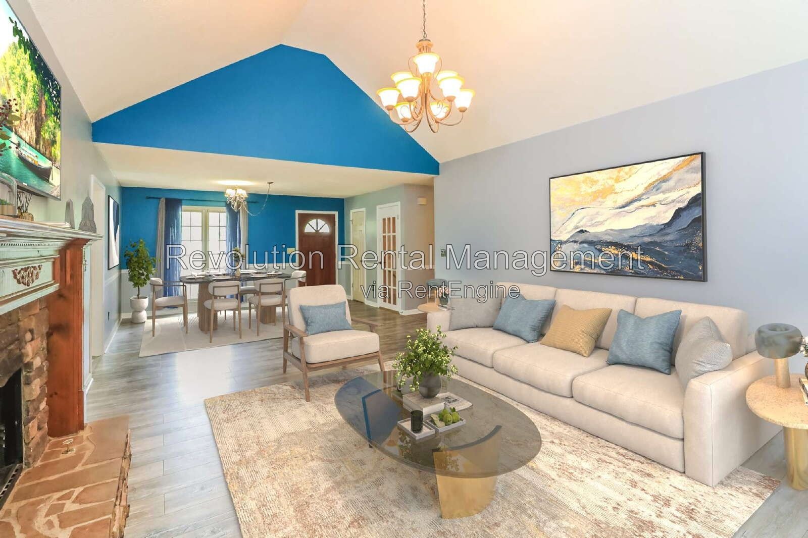 1,700 Sq Ft Single-Family Home with Basement, Fireplace & 2-Car Garage in Abbington — Douglasville, GA property image