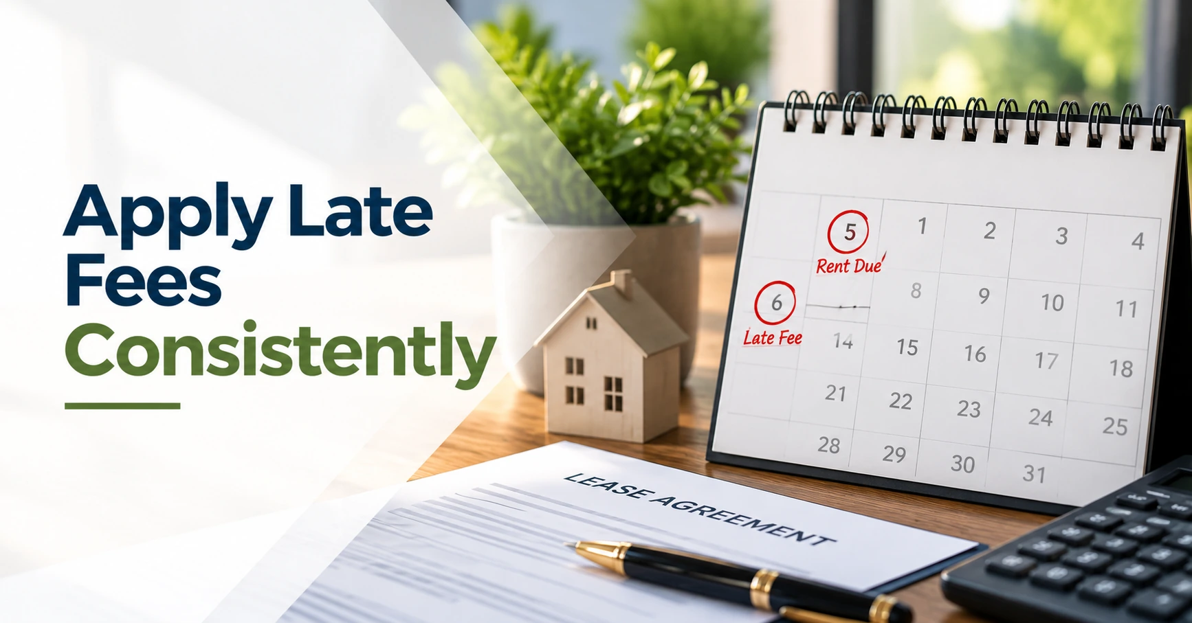 Apply Late Fees Consistently