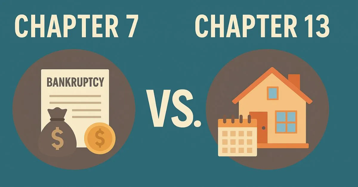 Chapter 7 vs. Chapter 13 Bankruptcy