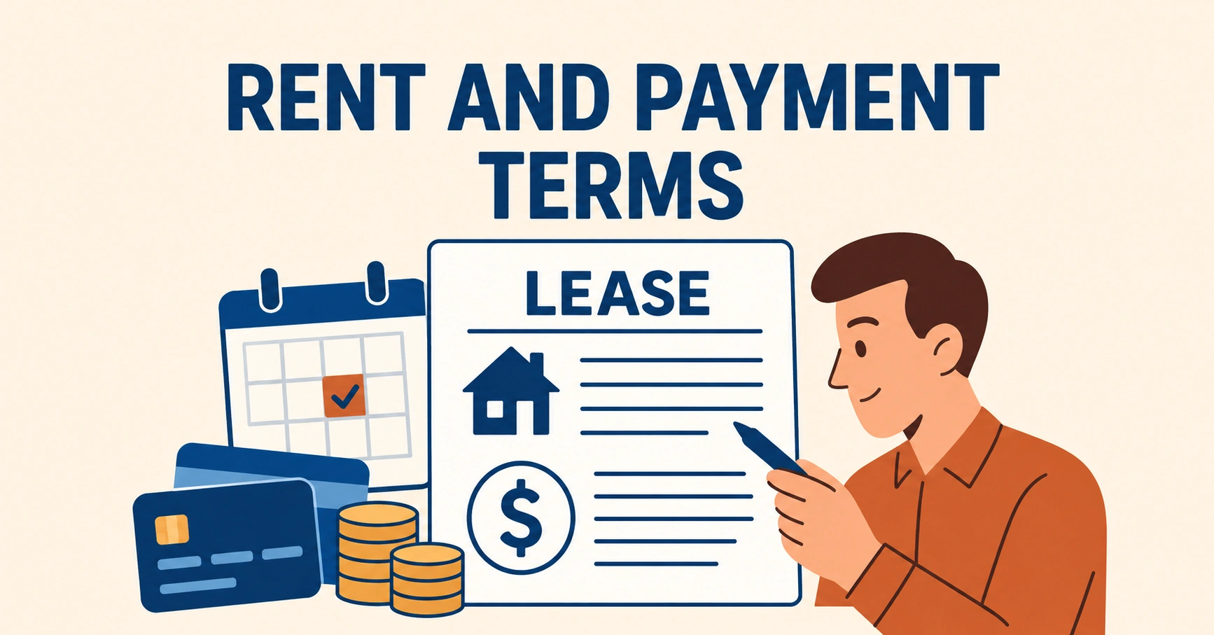 Clearly Explain Rent and Payment Terms