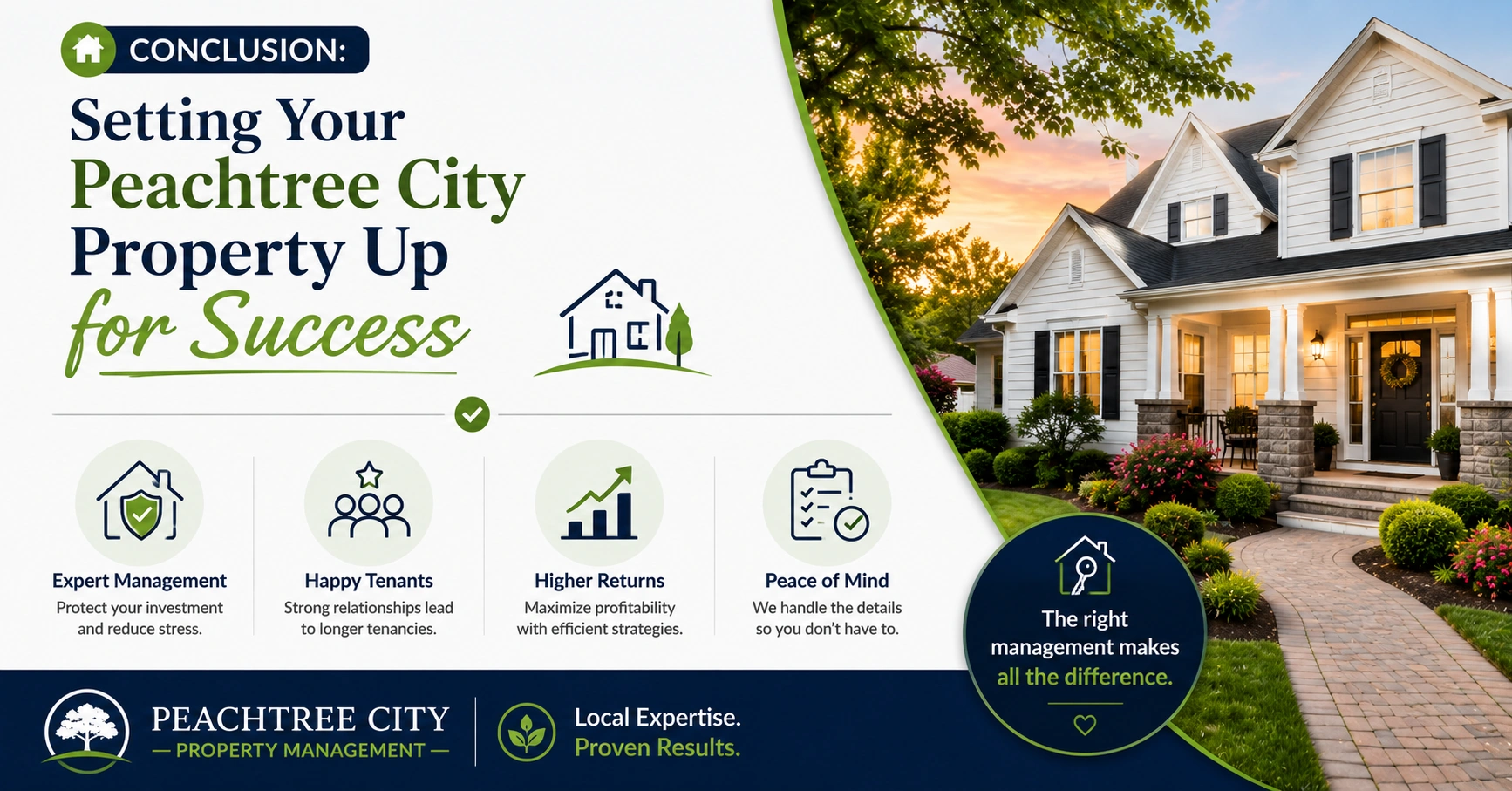 Conclusion: Setting Your Peachtree City Property Up for Success