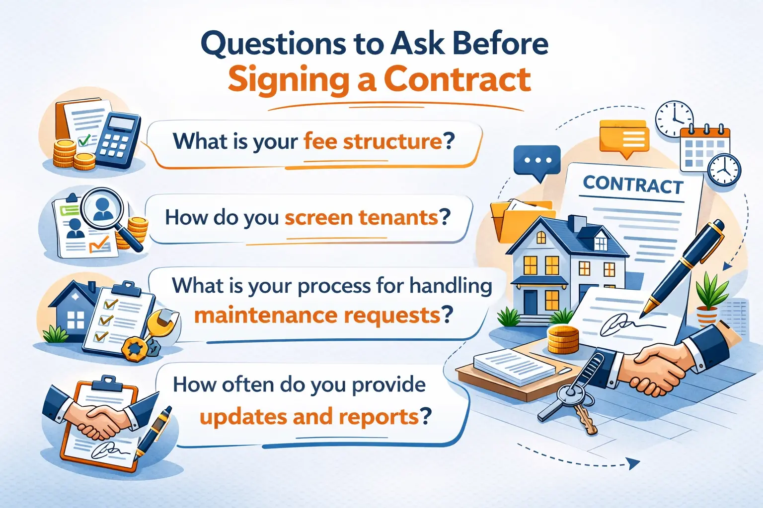 Questions to Ask Before Signing a Contract