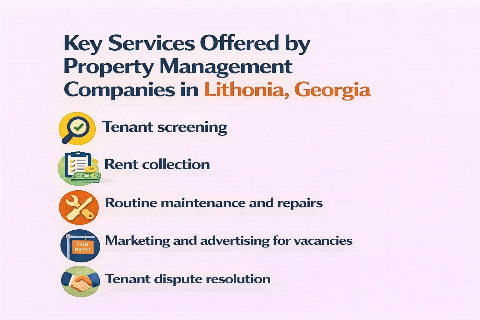 Services Offered by Property Management Companies in Lithonia