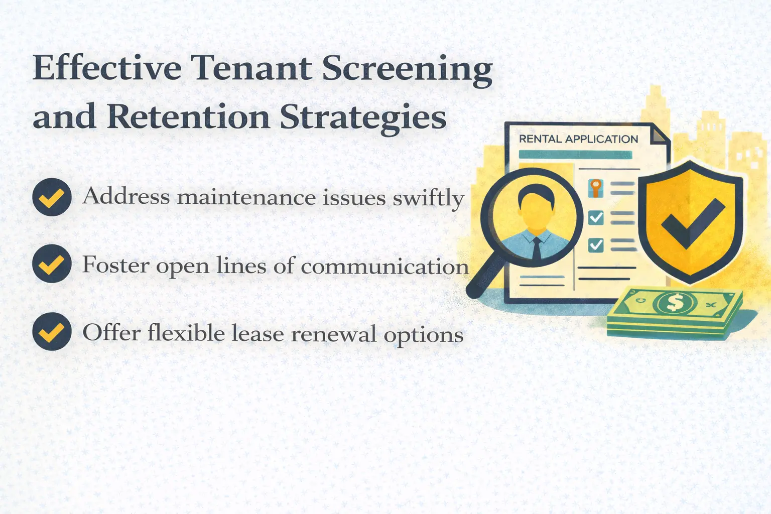 Tenant Screening and Retention Strategies
